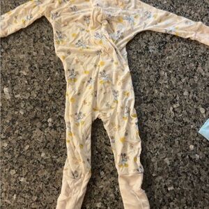 Magnetic Me Cream and Yellow Kids Footie